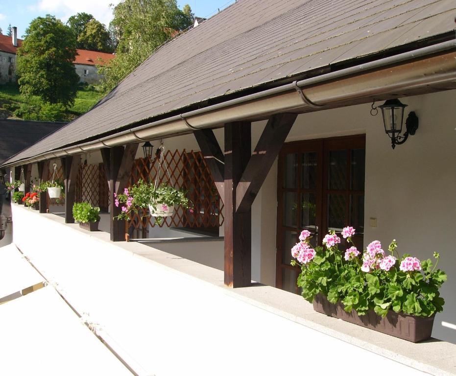 Hotel Ruze Rozmberk Nad Vltavou Room photo