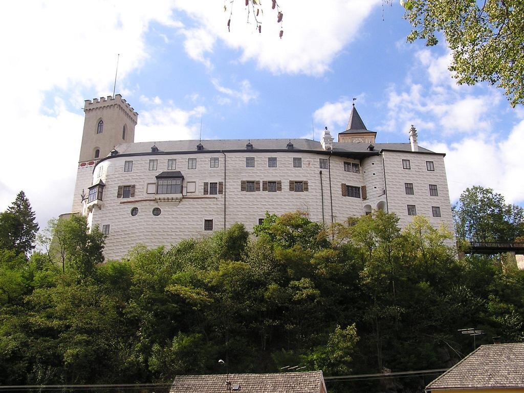 Hotel Ruze Rozmberk Nad Vltavou Exterior photo